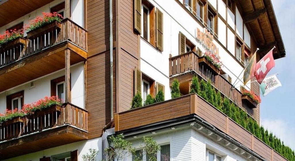 Hotel Bristol Relais Du Silence Superior Adelboden Exteriör bild